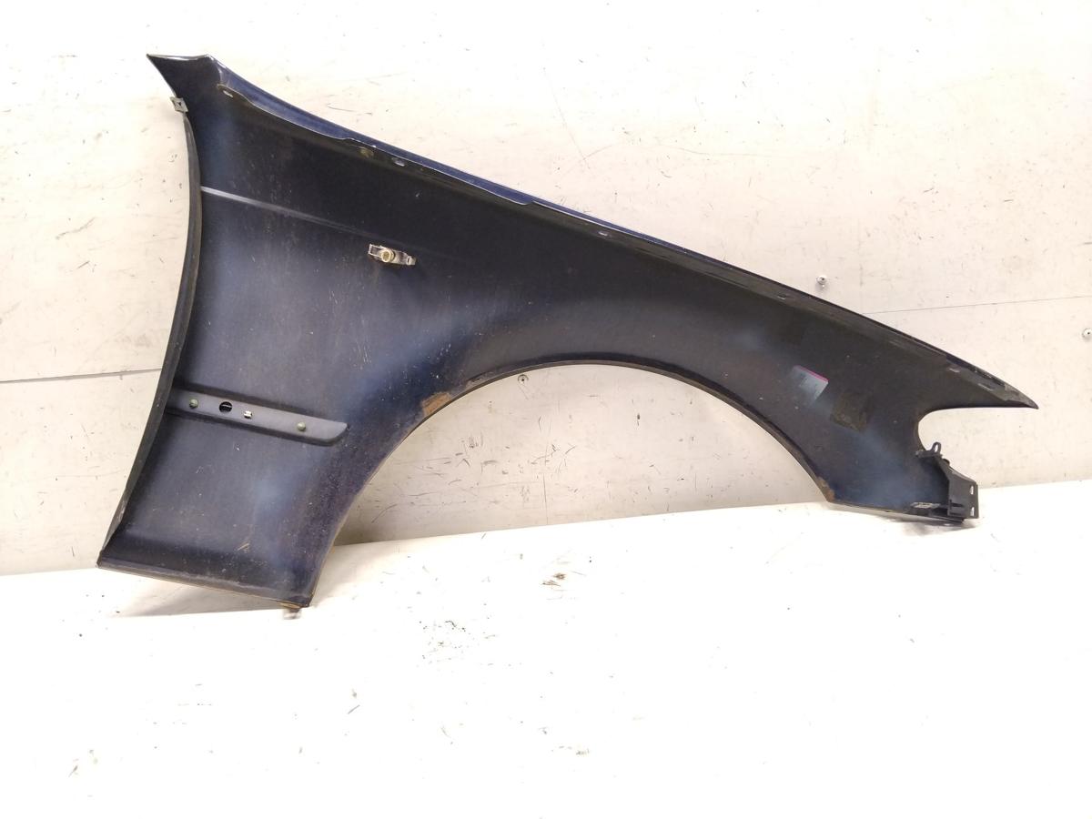 BMW E46 Kotfl&uuml;gel vorn links 317 Orientblau Metallic Facelift BJ2002