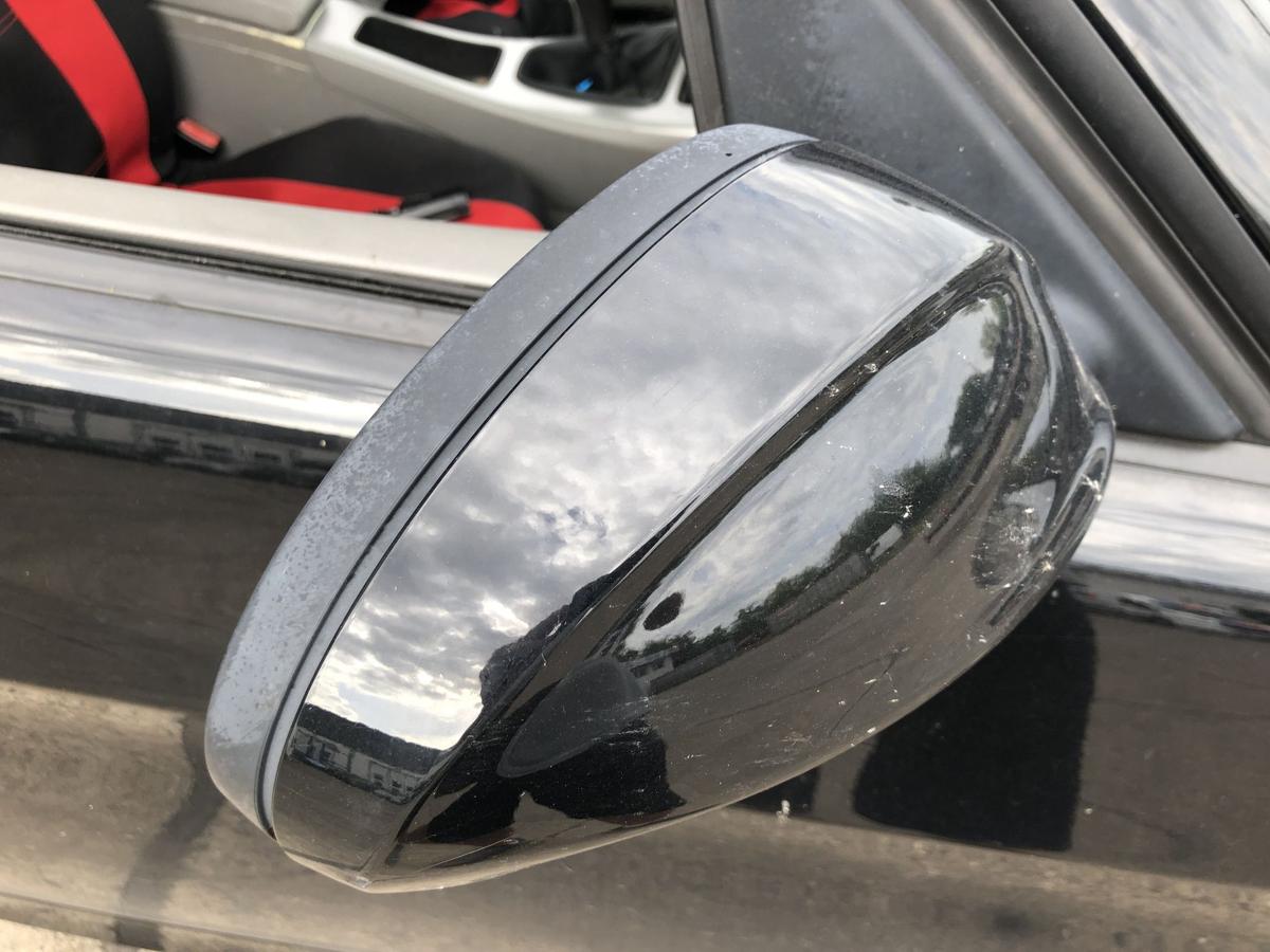 BMW 3er E90 E91 Außenspiegel rechts Seitenspiegel elektrisch schwarz II 668