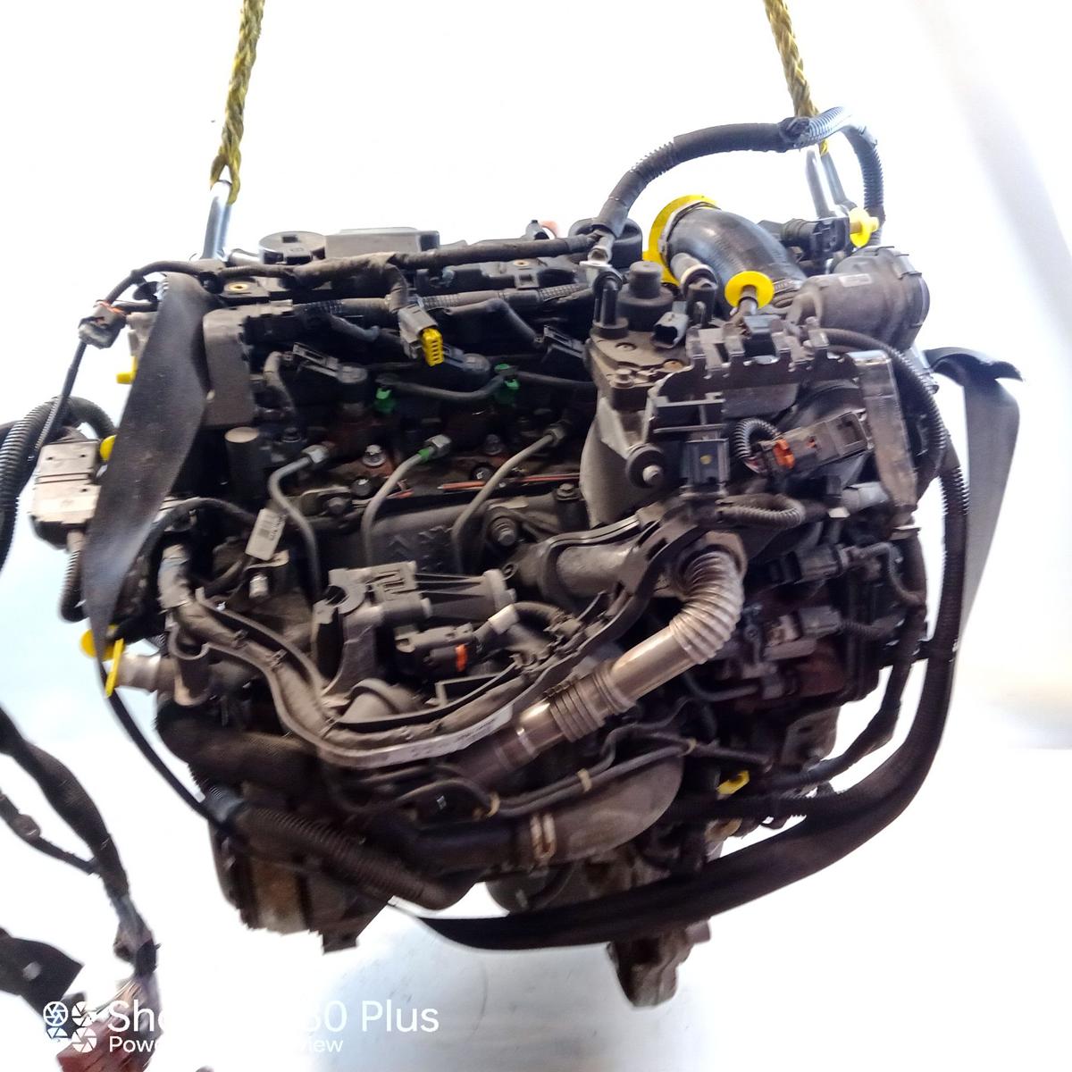 Motor 1.6HDI 82kw 9HR 158416km Citroen C4 Serie 2 Typ N Bj.2012