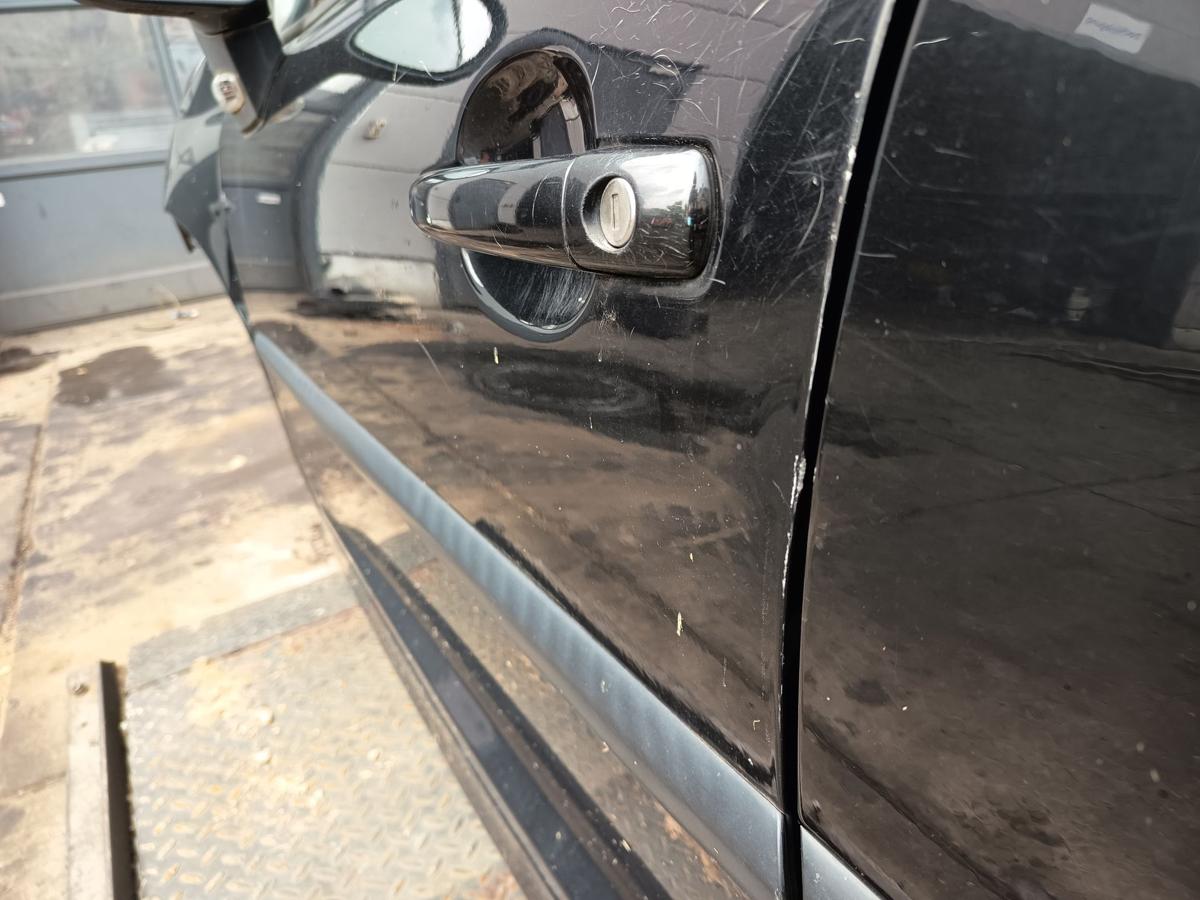 Peugeot 207 original Tür vorn links Fahrer EXL Obsidianschwarz Bj 2008