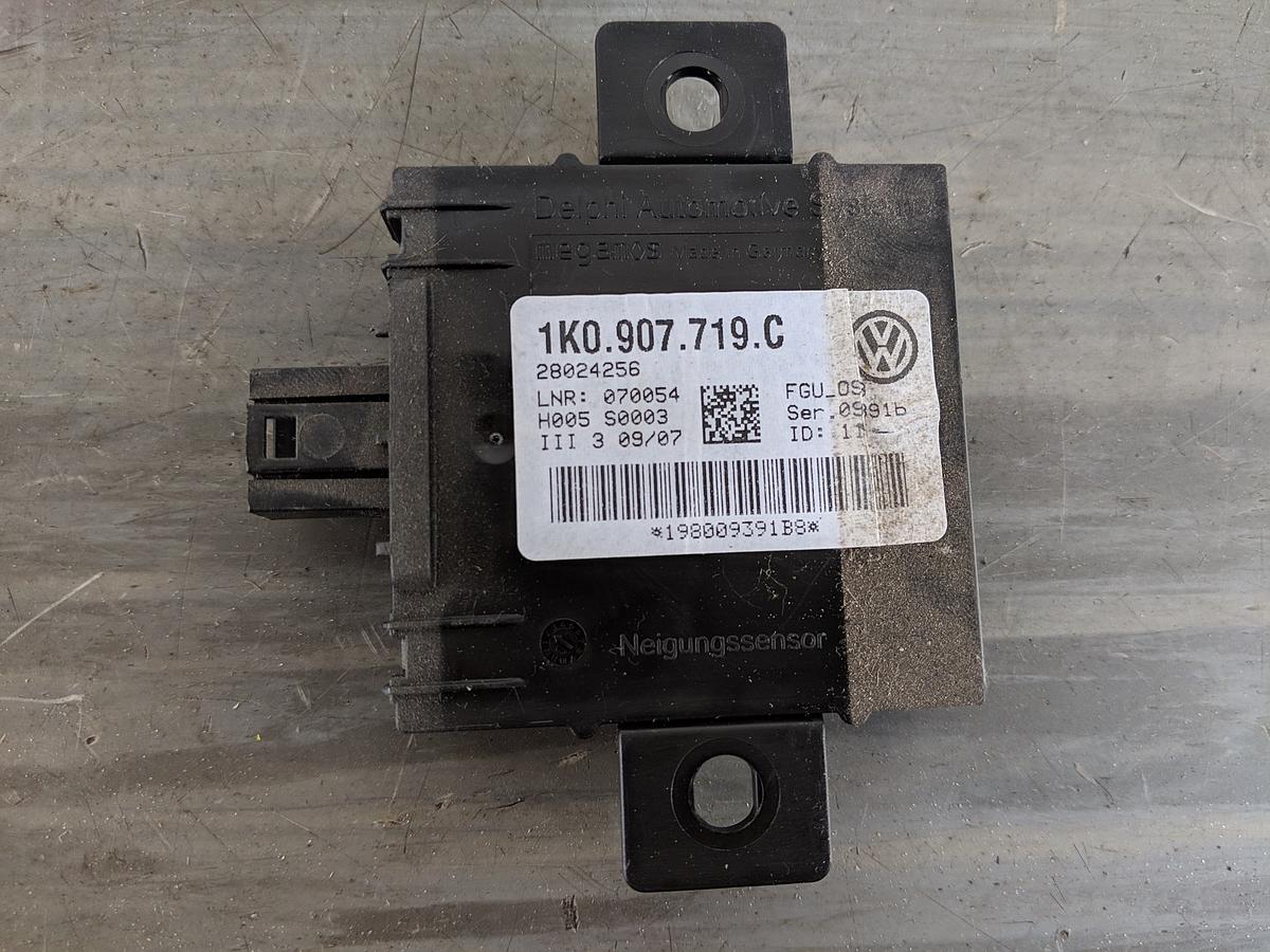 VW EOS 1F 06-10 original Steuerteil Alarmanlage 1K0907719C
