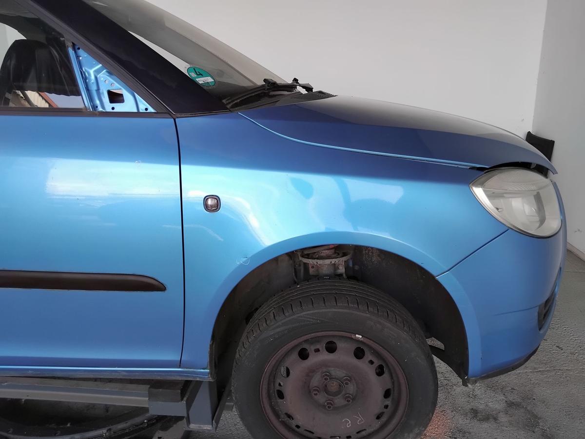 Skoda Roomster 5J original Kotflügel vorn rechts LF5S Indigoblaumetallic BJ2009