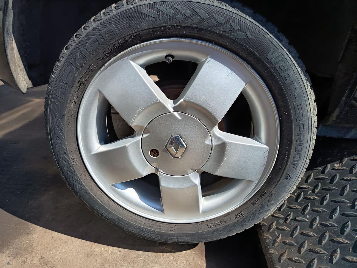 Renault Clio II original Alufelgen Satz 15 Zoll ohne Reifen Bj 2005