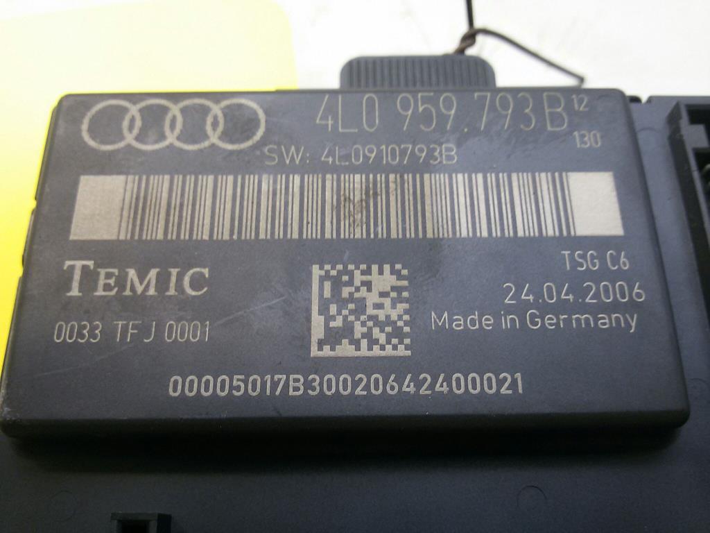 Audi Q7 4L Bj.2006 original Türsteuergerät vorn links 4L0959793B