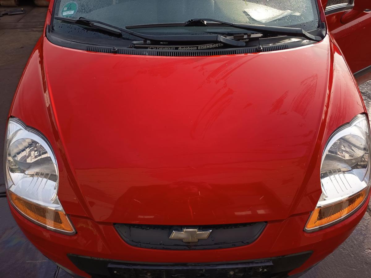 Chevrolet Matiz M200 original Motorhaube Klappe vorn Front 71U Super red Bj 2009