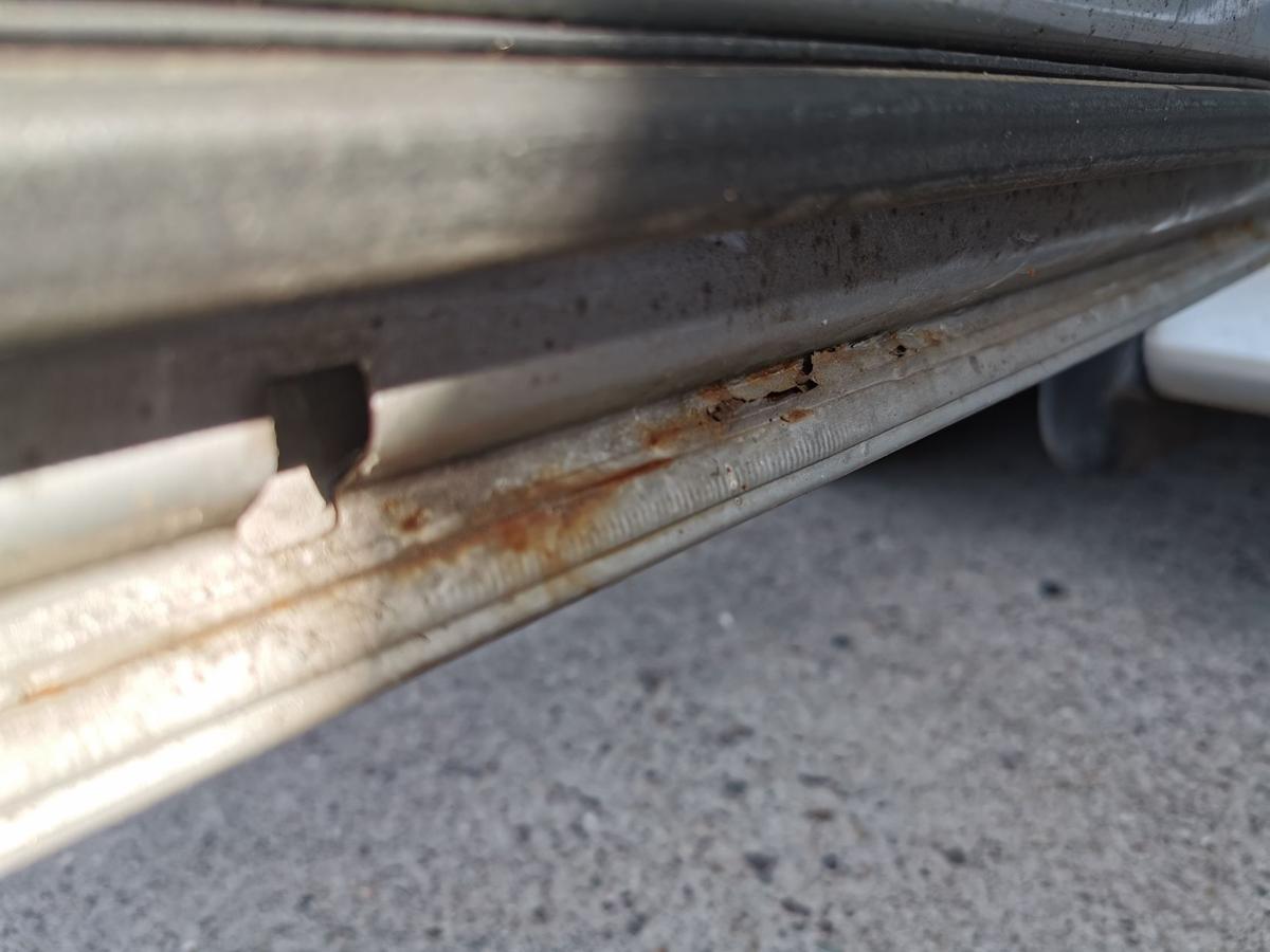 Mercedes B Klasse 245 Fahrertür Tür vorn links Roh 761 Polarsilber met *ROST*