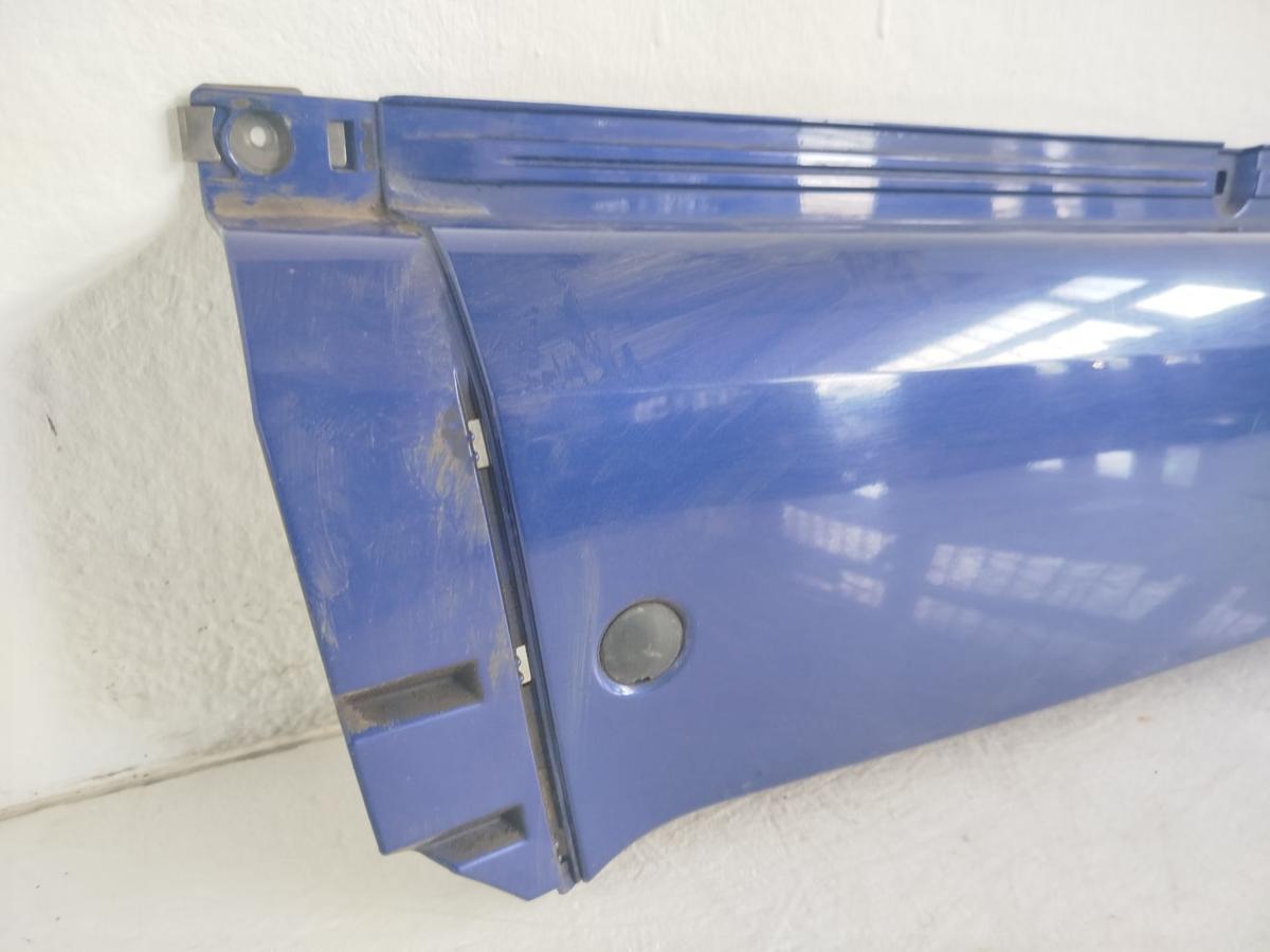 Smart City Coupe 450 Stossfänger Bumper hinten Mittelteil CBS TRUE BLUE MET