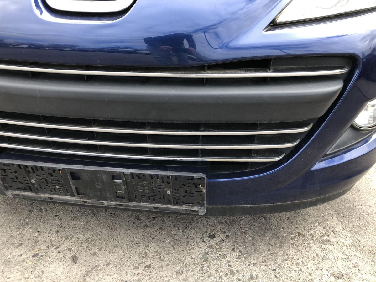 Peugeot 207SW Sto&szlig;f&auml;nger vorn NSW Frontsch&uuml;rze Frontsto&szlig;stange KPL blau