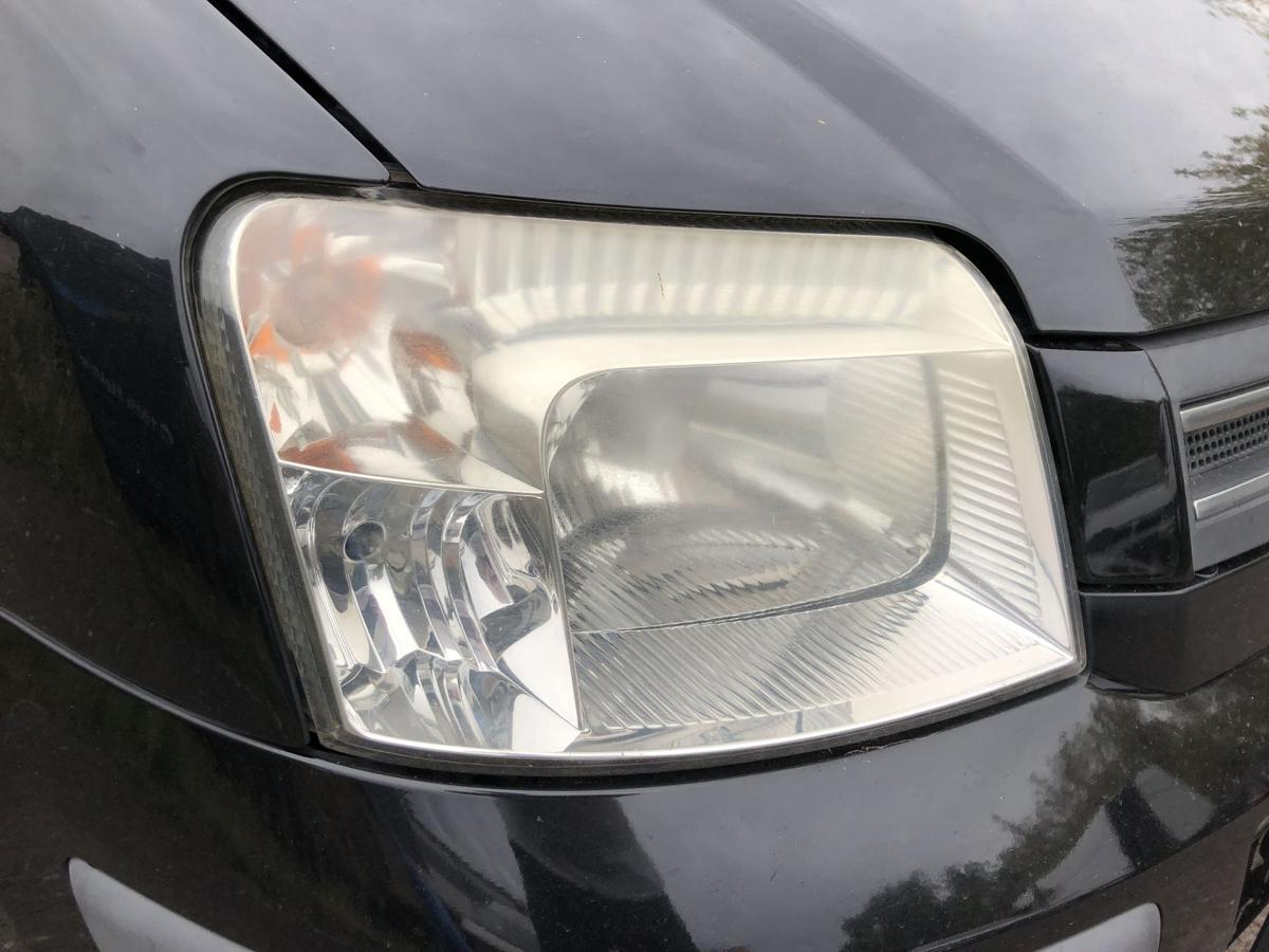 Fiat Panda 169 Scheinwerfer rechts Hauptscheinwerfer Halogen Tr&uuml;bung OEM