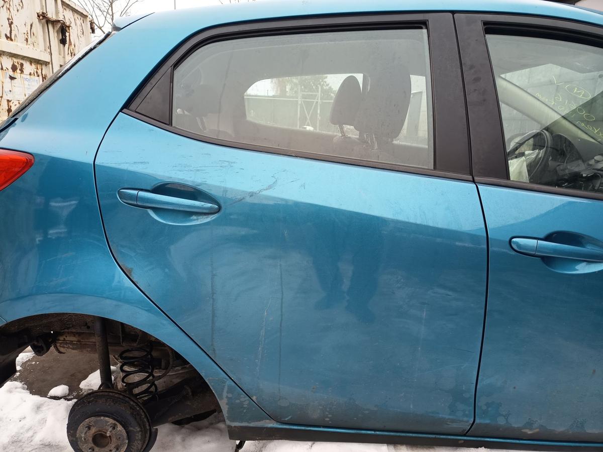 Mazda 2 DE original T&uuml;r hinten rechts 40E Faroblau met Baujahr 2010
