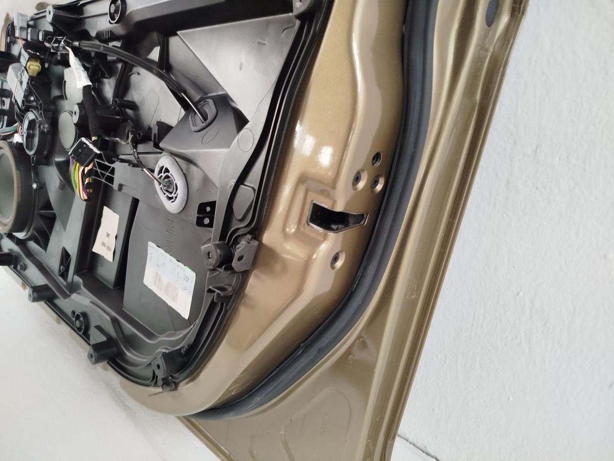 Ford Fiesta JA8 Beifahrertür Tür Autotür vorn rechts 5trg Roh Castano Braun Met