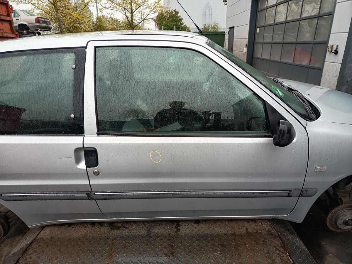 Peugeot 106 original T&uuml;r rechts EZR Aluminiumgrau Baujahr 2002