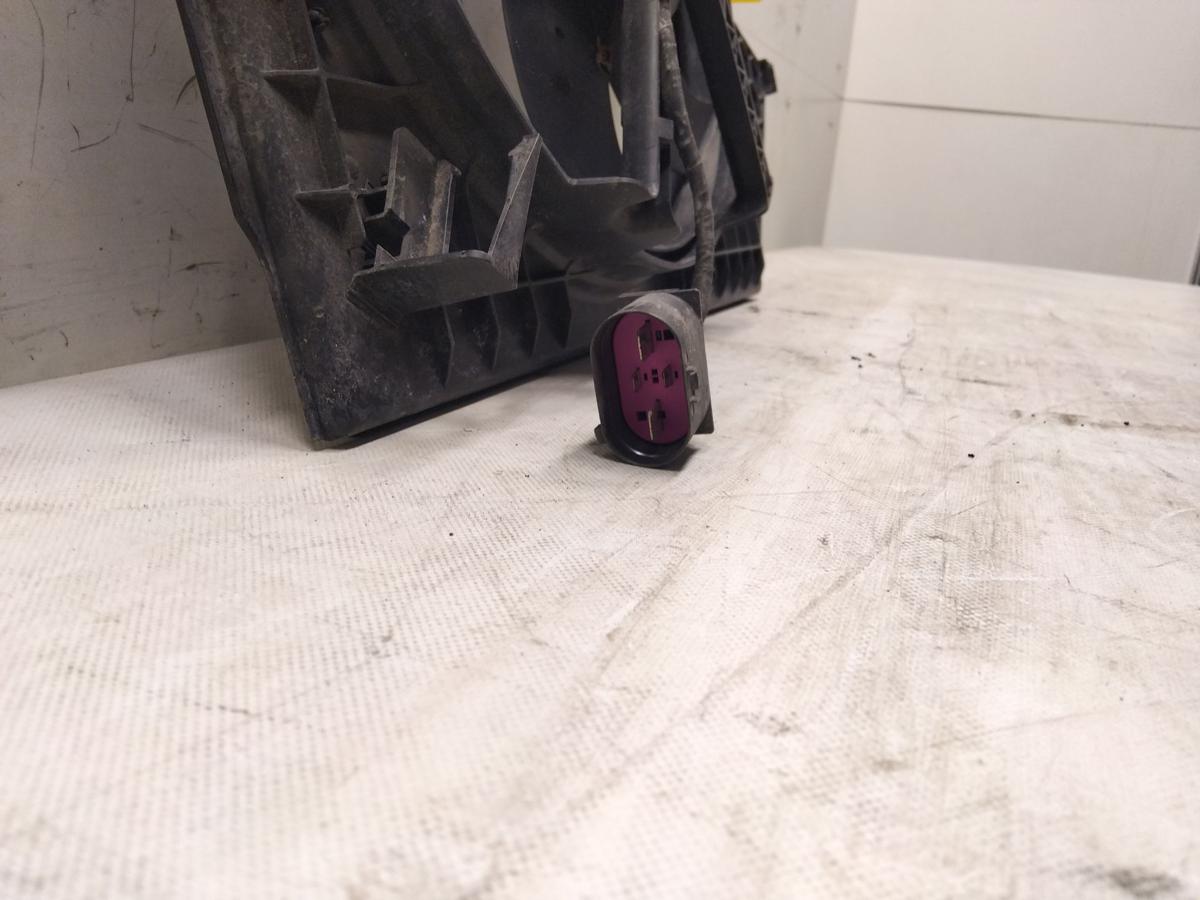 Audi A1 8X original Elektrol&uuml;fter mit Zarge 1.6TDI 77kw BJ2010