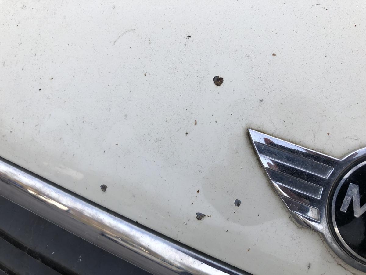 BMW Mini R56 Motorhaube Bonnet Steinschläge Deckel vorn Haube