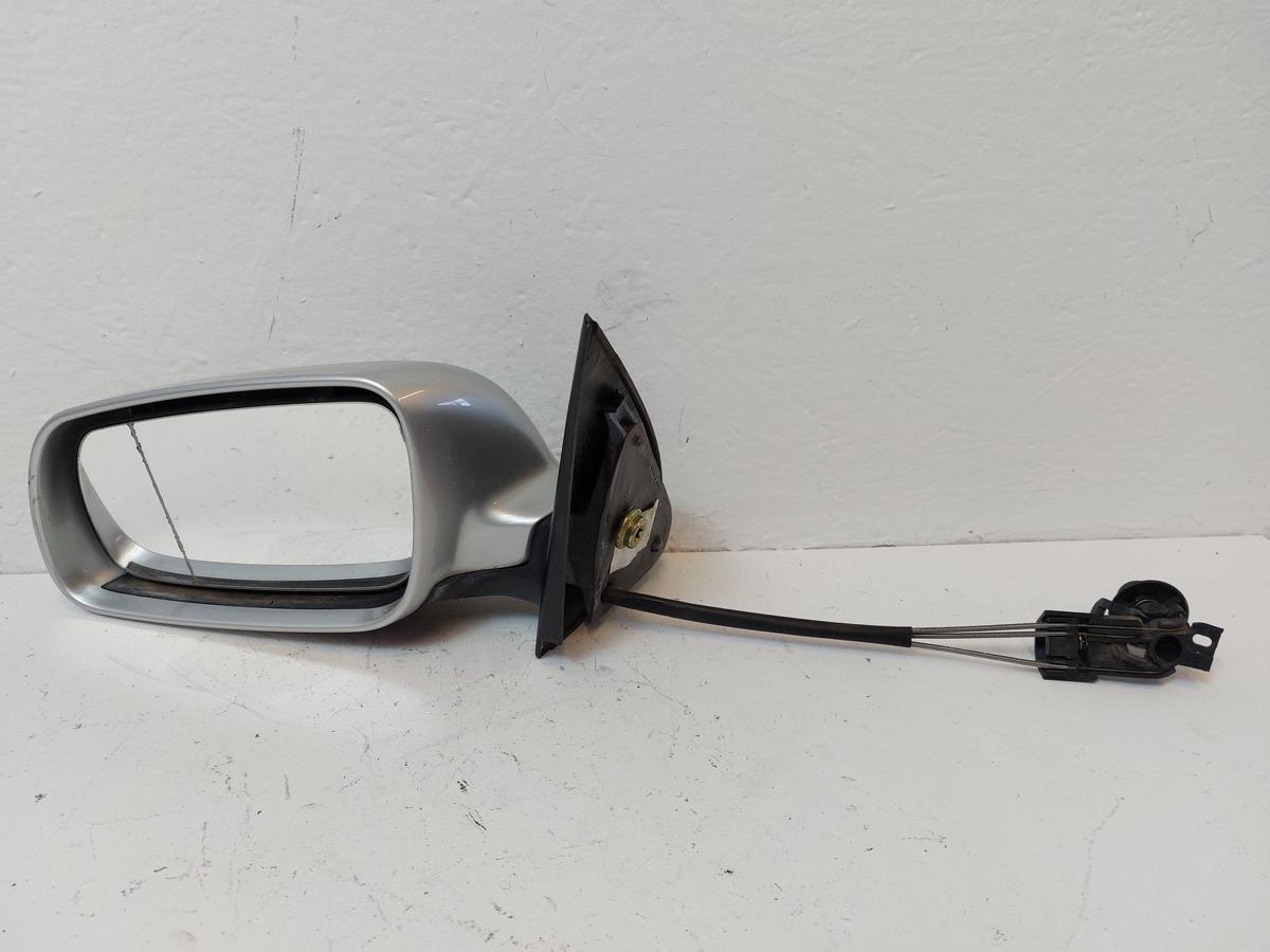 Skoda Fabia 6Y Aussenspiegel links Seitenspiegel Spiegel manuell LF7T silber Skoda Fabia 6Y Aussenspiegel links Seitenspiegel Spiegel manuell LF7T silber