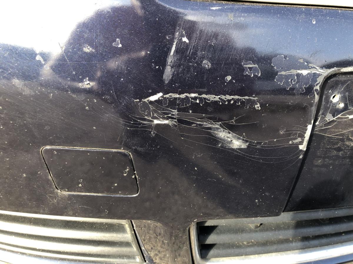Audi A4 8H B6 Cabrio Stoßfänger vorn Frontschürze Nebel SRA Beschädigung
