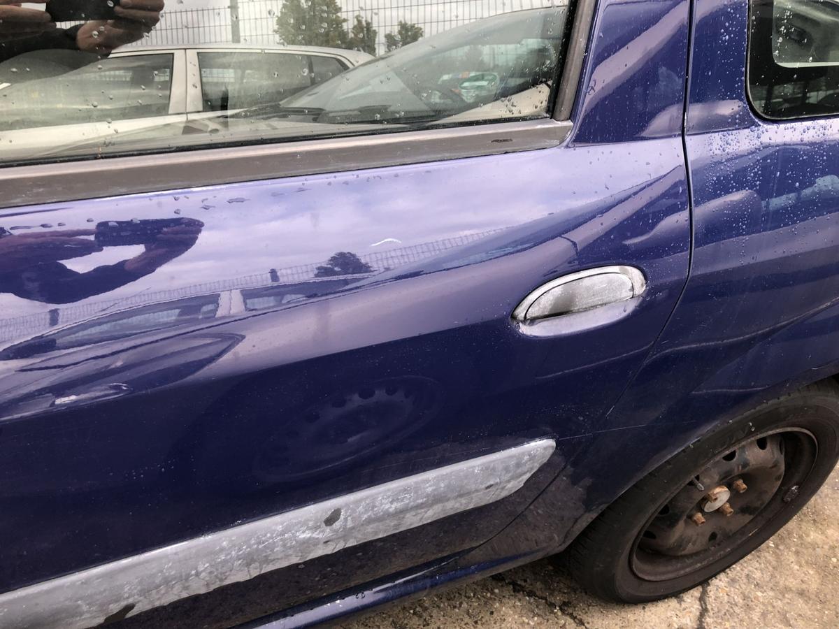 Dacia Logan MCV Tür hinten links Kombi Fondür kleine Dellen OV61H Blue Marine