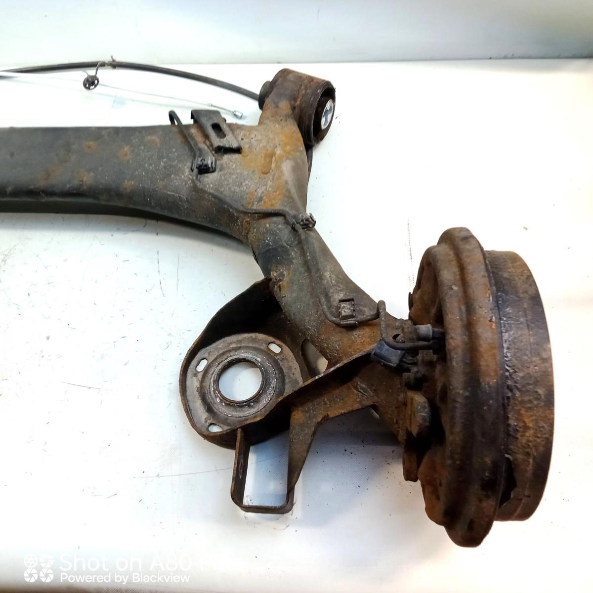VW Polo 9N3 Hinterachse komplett trommelgebremst mit ABS BJ2006