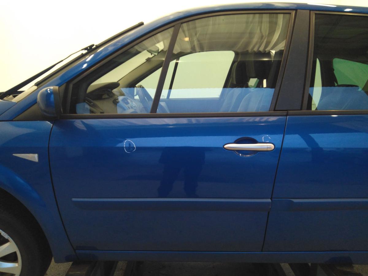 Renault Scenic 2 original Tür vorn links Blue Extrem Terna Rohbau Bj.2006