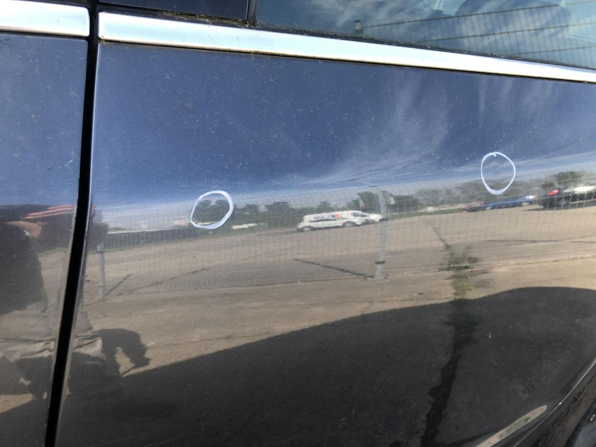 Skoda Superb 2 Typ 3T T&uuml;r hinten links Limo im Rohbau LF8J Anthrazitgrau