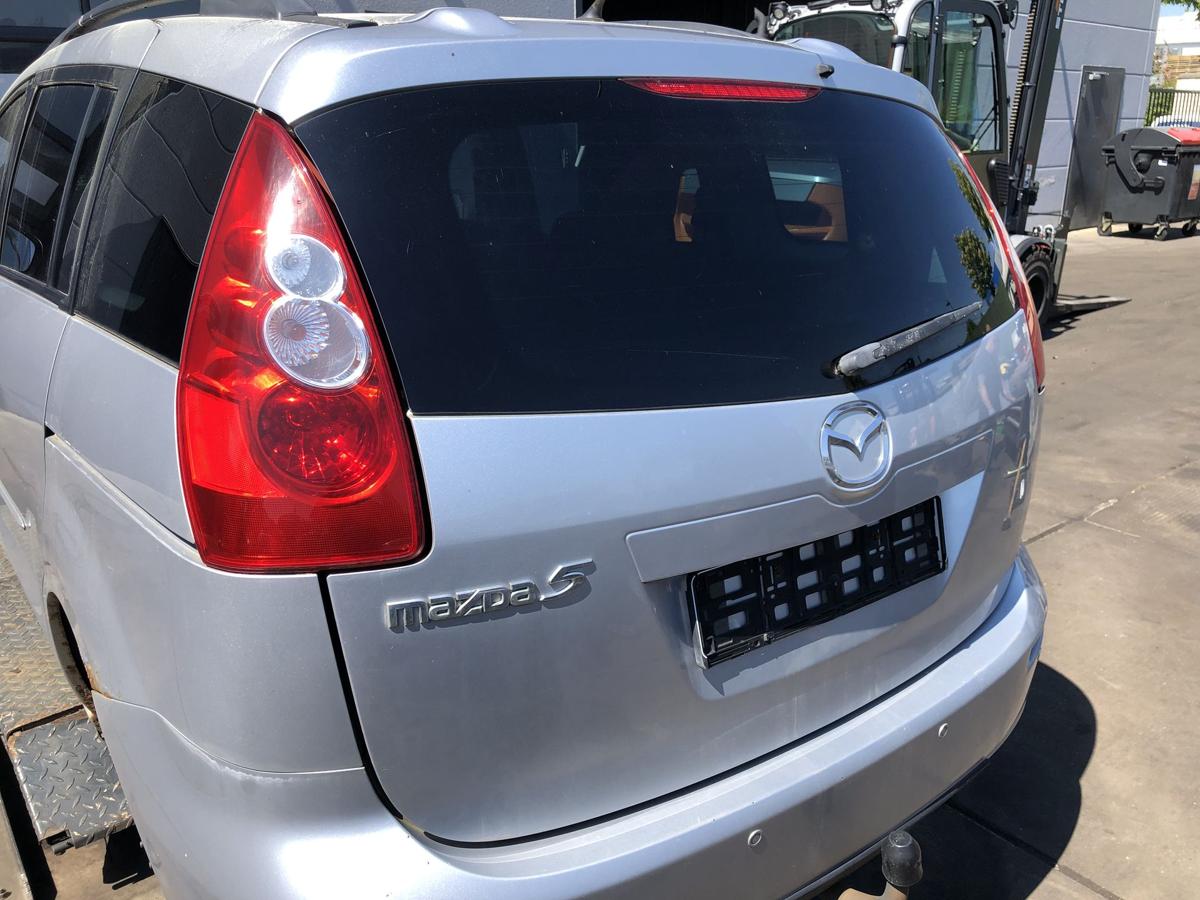 Mazda 5 original Heckklappe mit Scheibe 22V Satinsilber Bj 2006