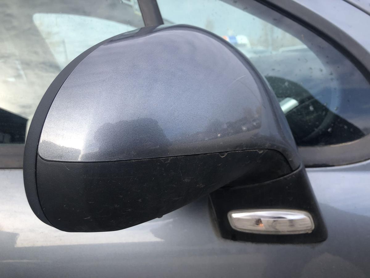 Peugeot 207 SW Typ WE Au&szlig;enspiegel rechts R&uuml;ckspiegel Spiegel elek KTH grau