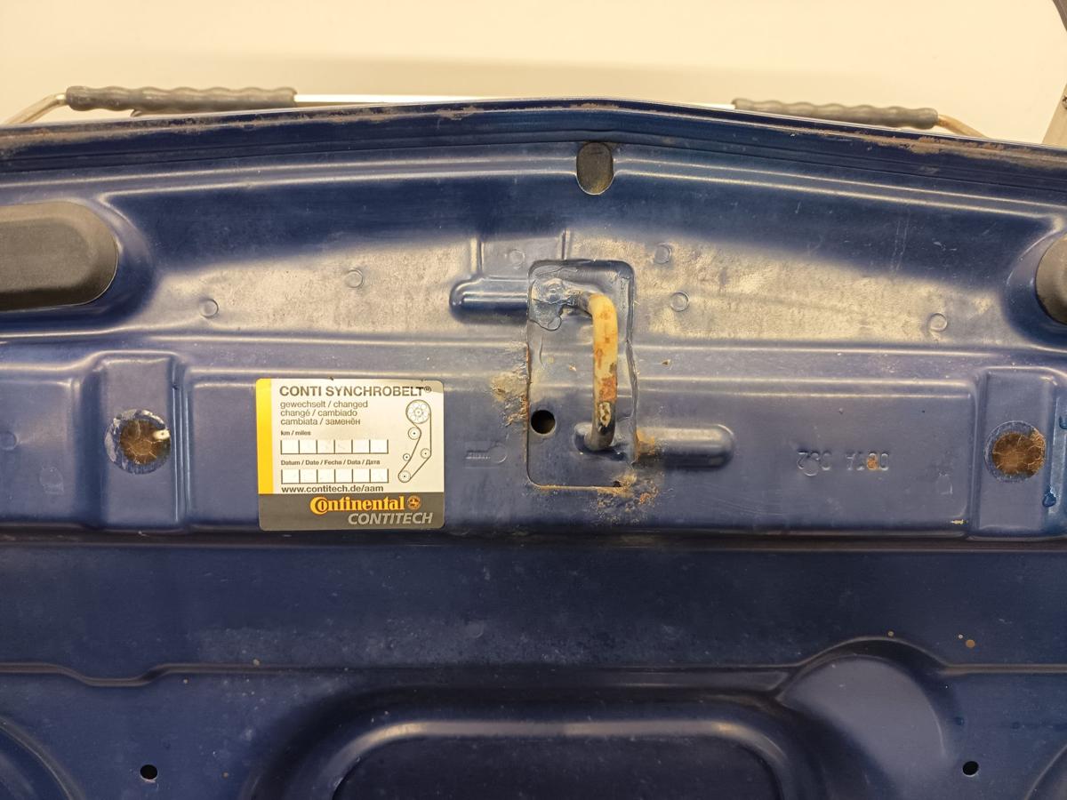 Dacia Logan MCV original Motorhaube Deckel vorne OV61H Blau Facelift Bj 2009