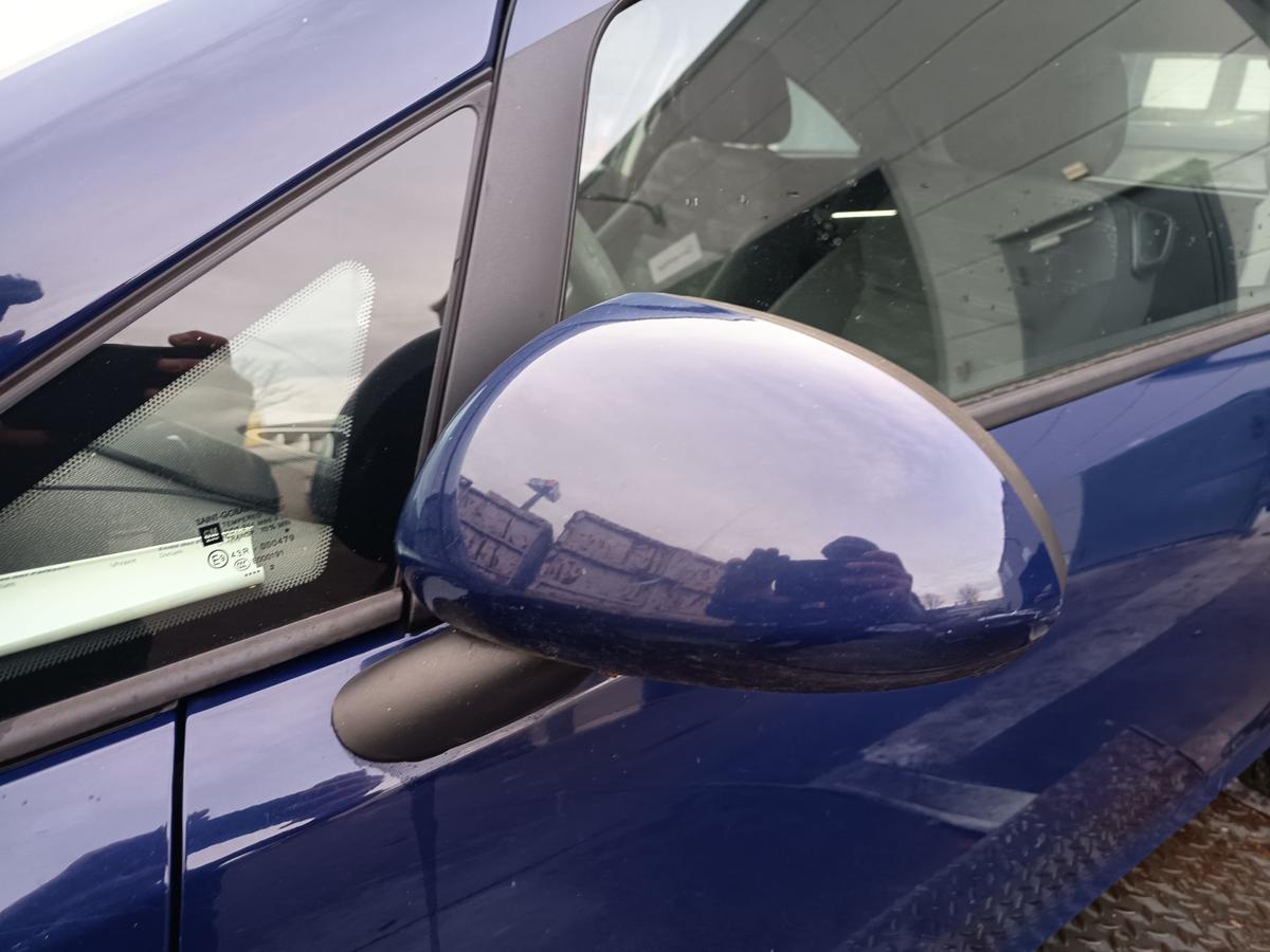 Opel Corsa D orig elektrisch verstellbarer Spiegel links Z20Z Blau Bj 2012