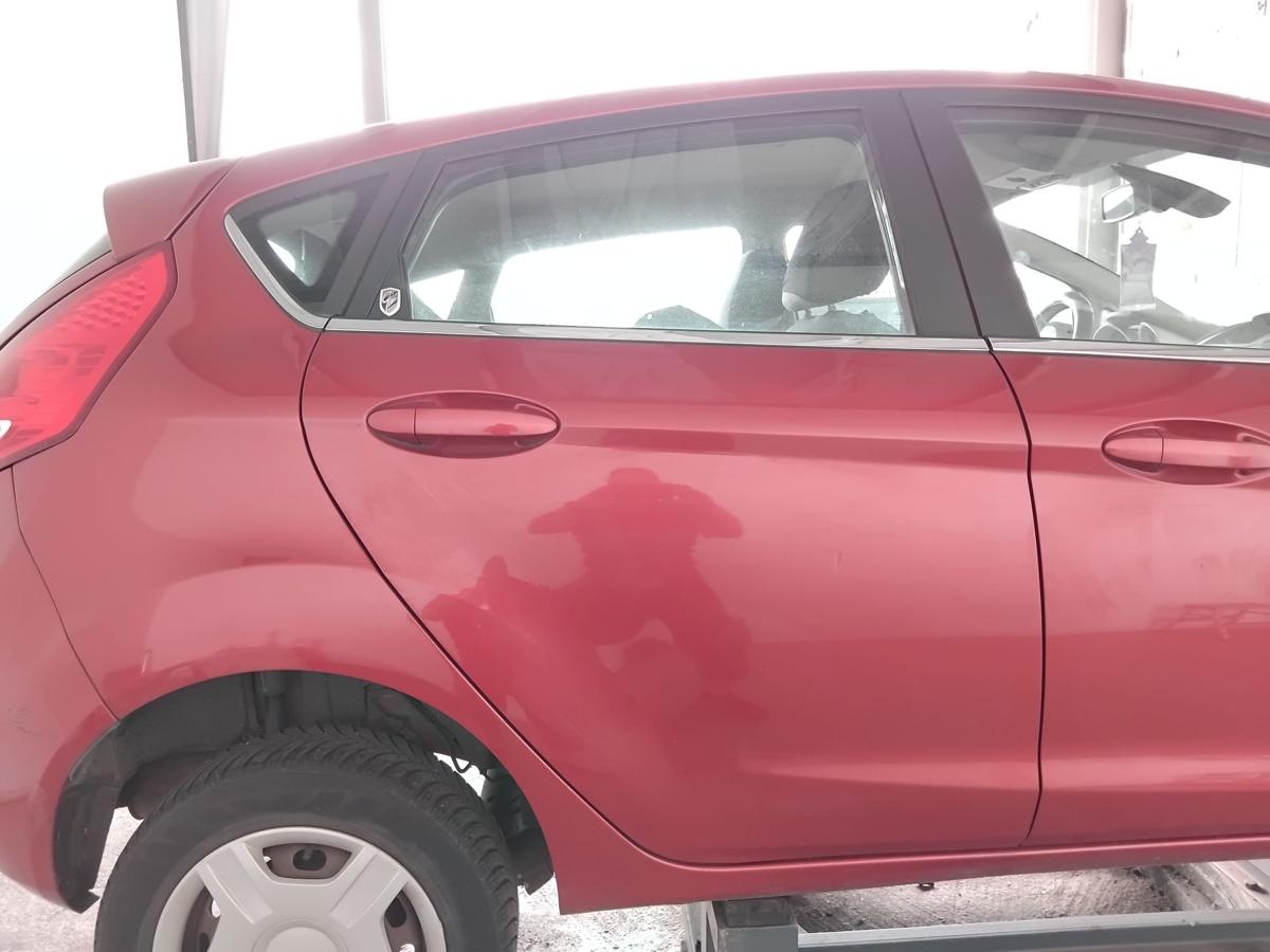 Ford Fiesta JA8 T&uuml;r hinten rechts tangorotmetallic BJ2010