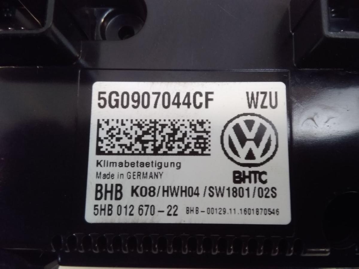 VW Golf Sportsvan original Klimabedienteil Heizungsregulierung Bj.2017