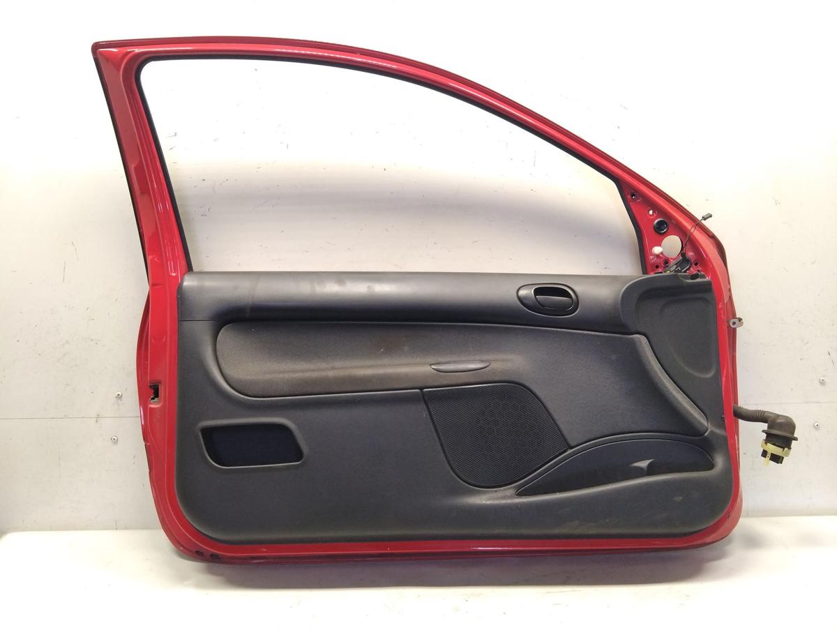 Peugeot 206+ T&uuml;r vorn links Fahrert&uuml;r 3-T&uuml;rer rot KKN Rouge Aden Bj.2010