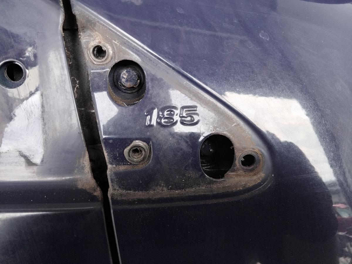 Renault Clio 3 original Kotflügel vorn rechts Index 185 OV460 Königsblau BJ2008