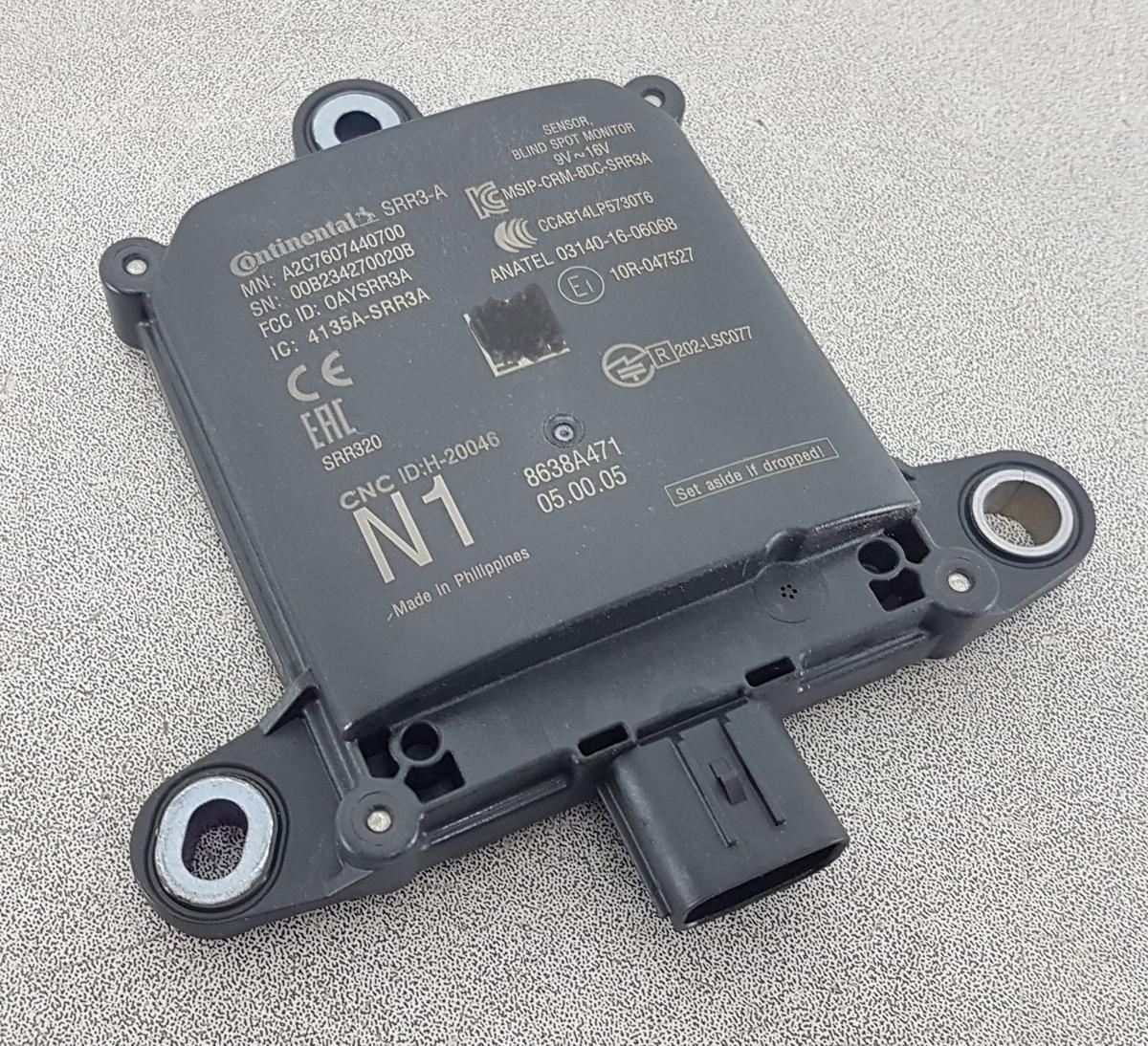 Mitsubishi Eclipse Cross Steuerger&auml;t Toter Winkel Bj2023 Radarsensor 8638A471
