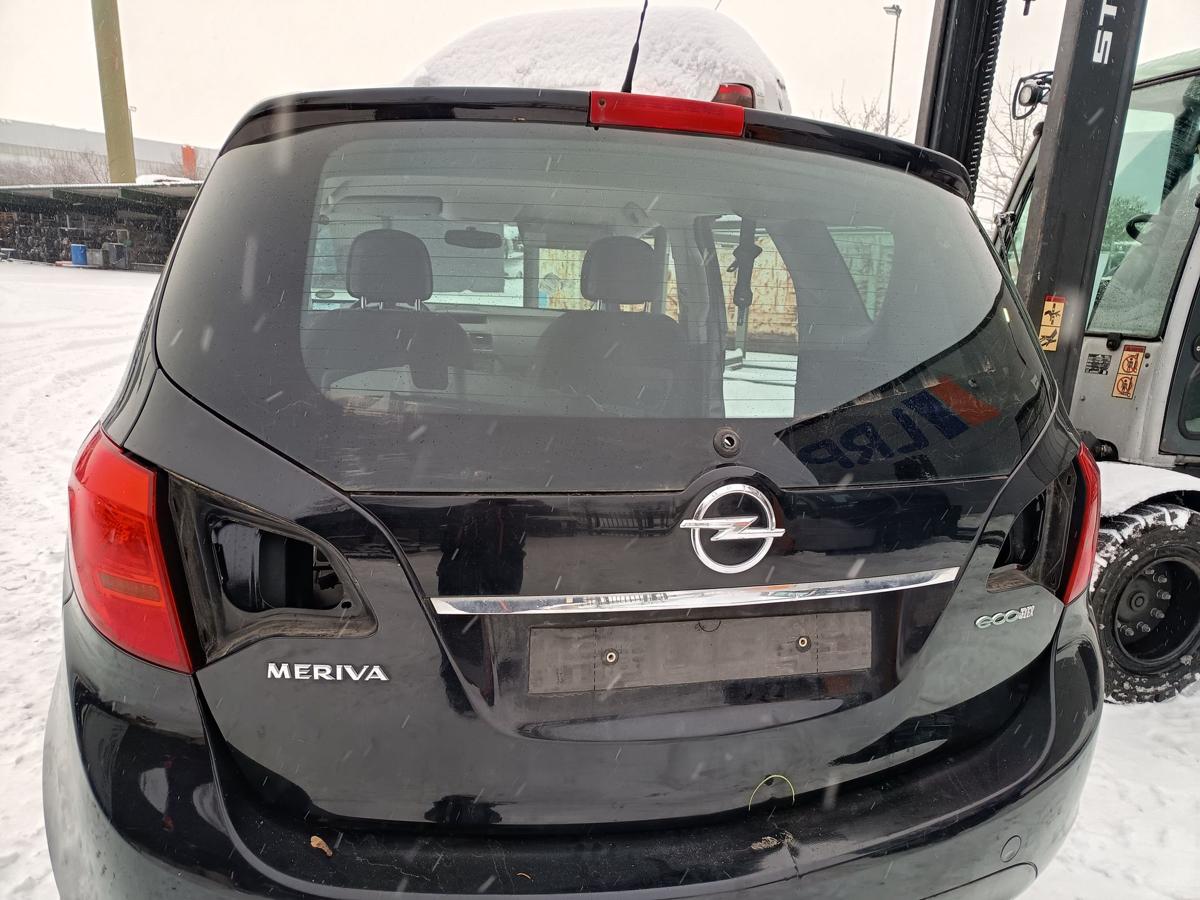 Opel Meriva B orig Heckklappe mit Scheibe Kofferraumklappe Z20R schwarz Bj 2012