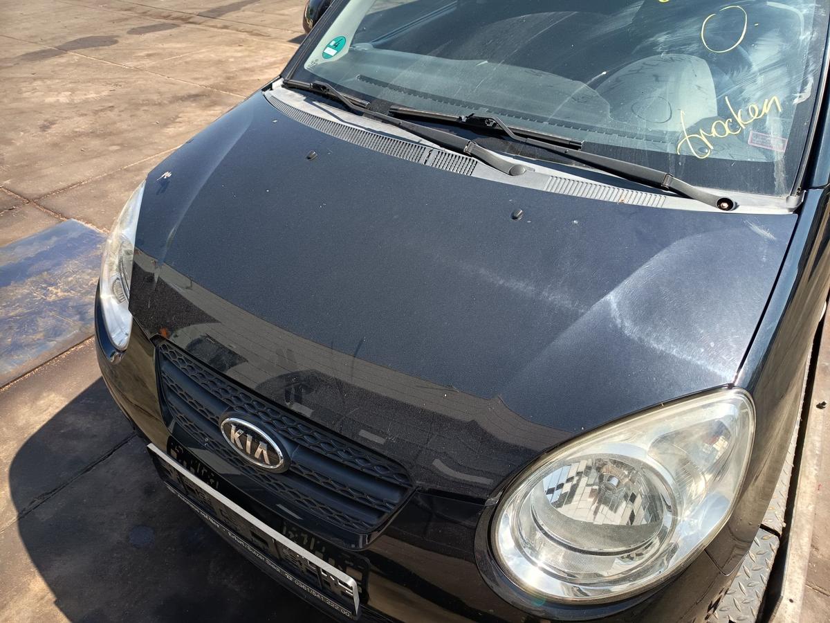 Kia Picanto BA original Motorhaube Galaxy Black Facelift Baujahr 2009