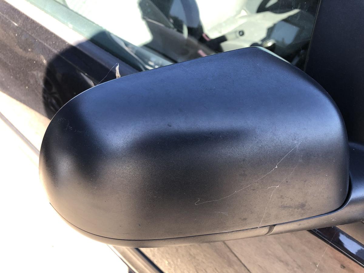 VW Polo 9N 9N1 Außenspiegel rechts Spiegel manuell unlackiert Seitenspiegel