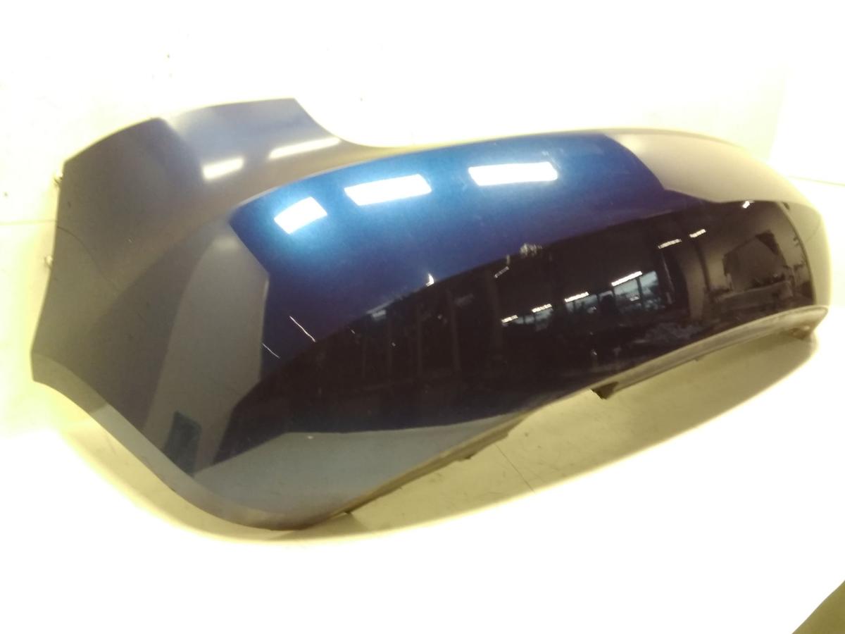 Skoda Fabia 2 5J Limo original Stoßfänger Stoßstange hinten stormblau Bj.2008