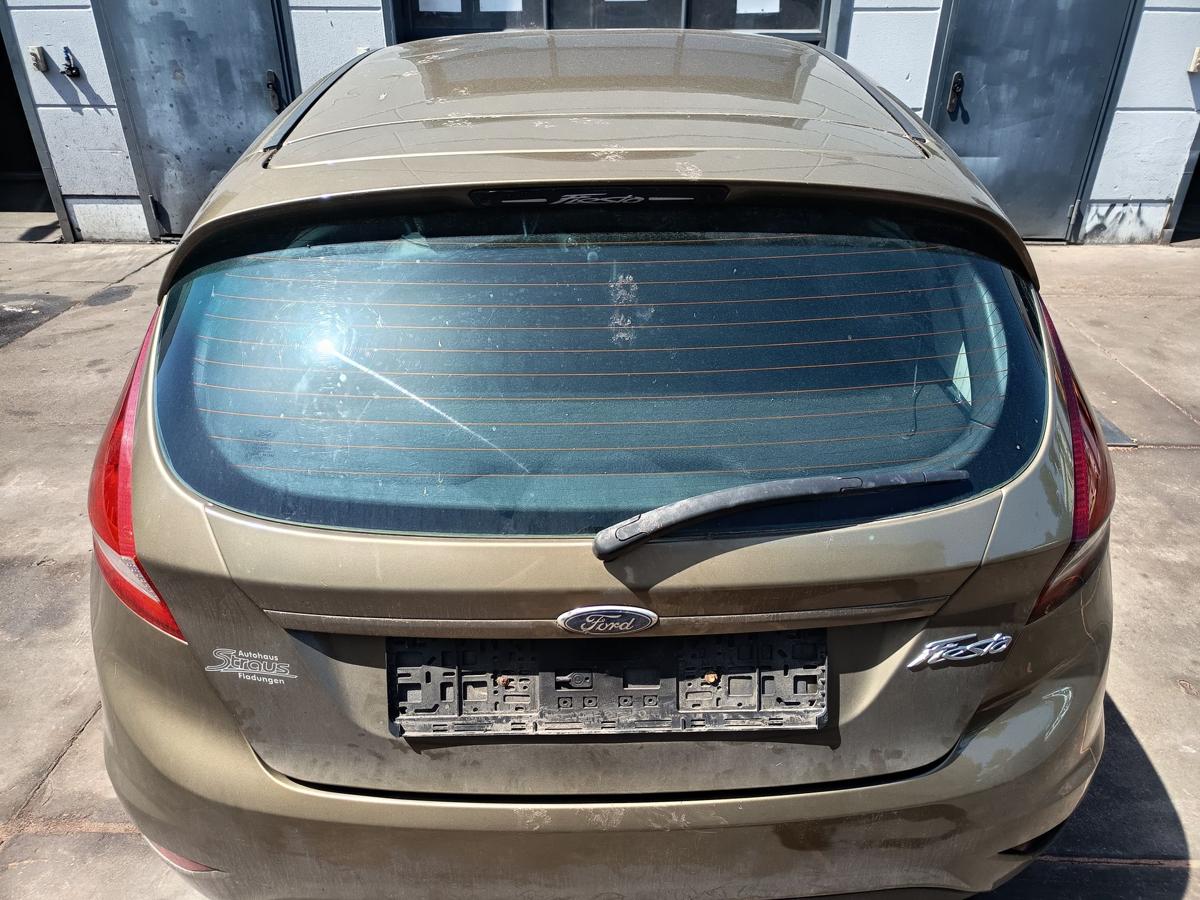 Ford Fiesta VI JA8 original Heckklappe mit Scheine Castano-Braun Metallic Bj 12
