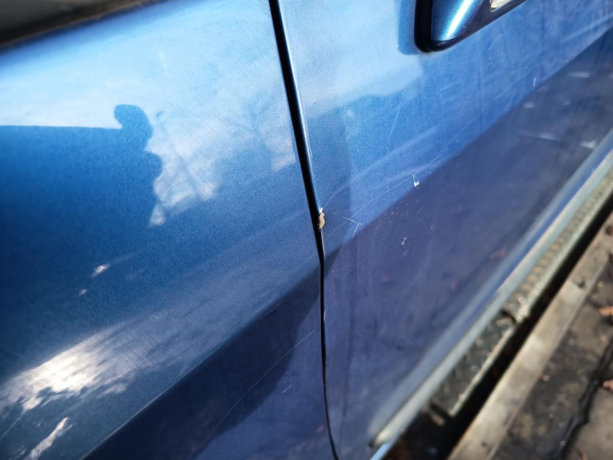 Fiat Ulysse II original T&uuml;r vorn links Fahrer Imperialblau Bj 2006