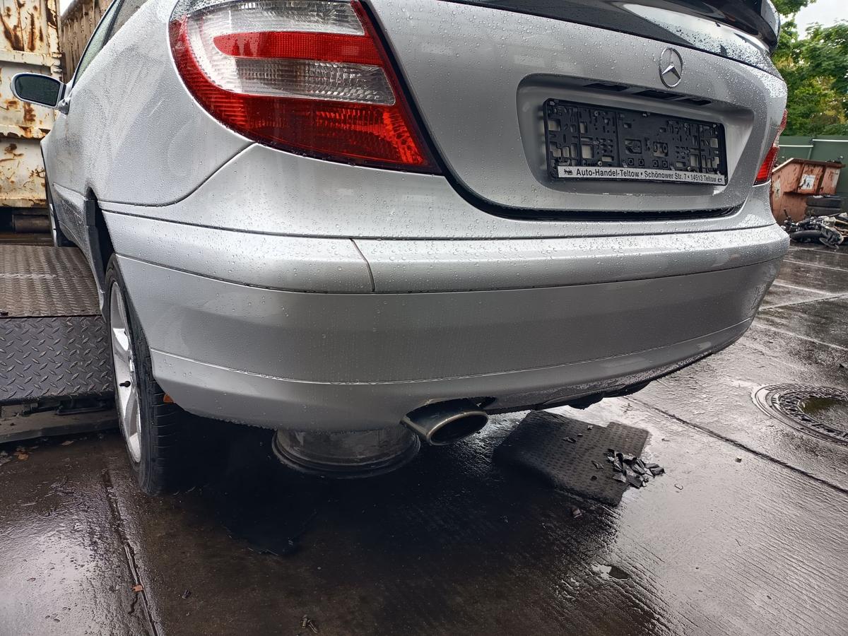 Mercedes CL203 Coupe orig Stoßstange hinten Stoßfänger 775 Silber Bj 2006
