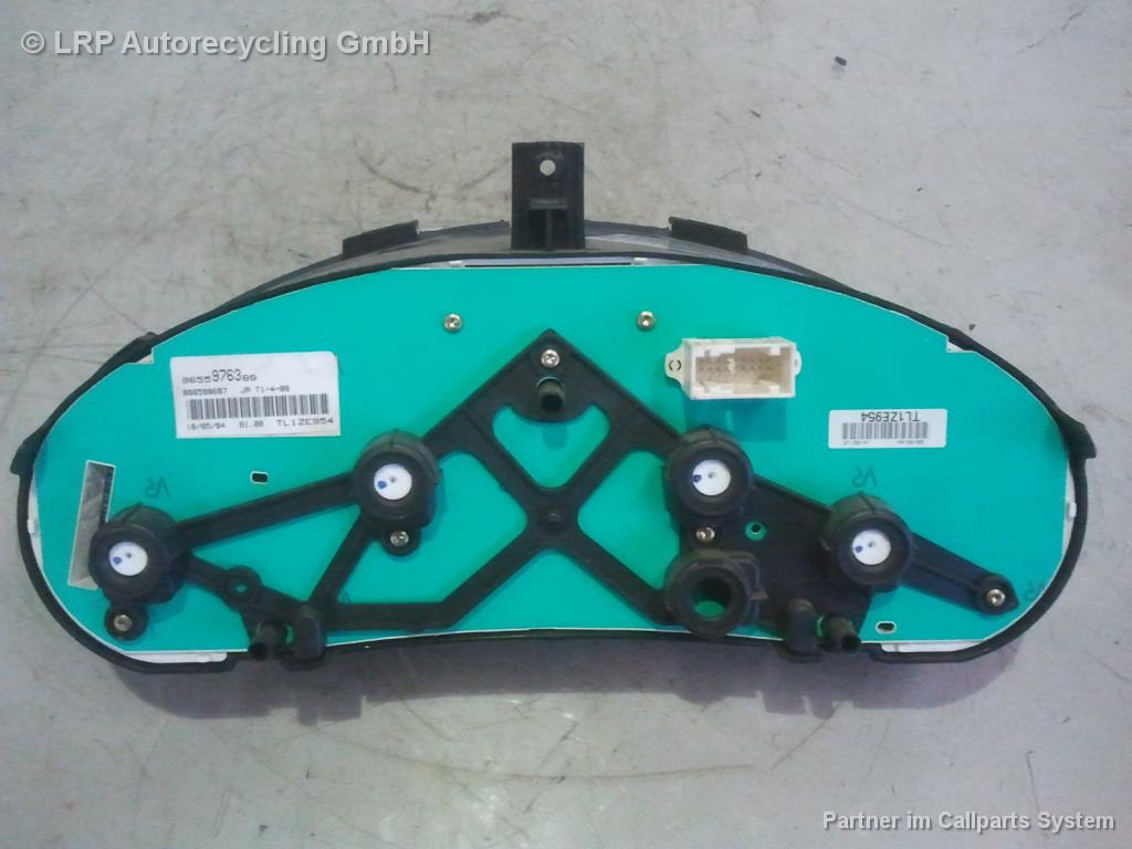 Peugeot 206 Bj.2004 original Kombiinstrument Tacho 9655976380