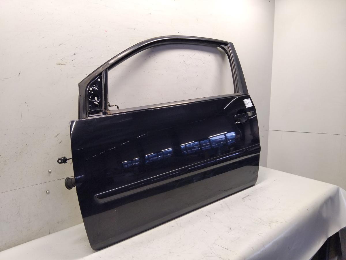 Ford Fiesta JD3 T&uuml;r vorn links Fahrert&uuml;r Panther Schwarz Metallic 3t&uuml;rig BJ2008