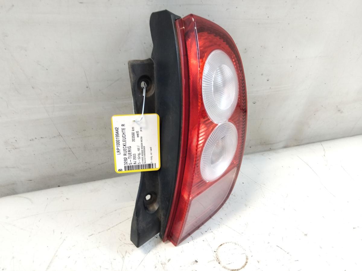 Nissan Micra K12 original R&uuml;ckleuchte Schlussleuchte rechts 5t&uuml;rig BJ2003