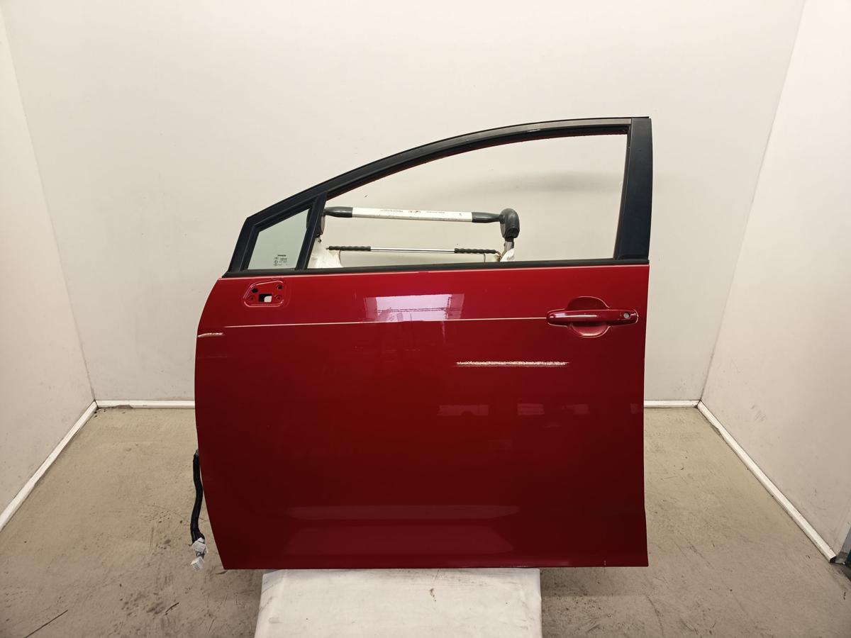 Toyota Corolla Verso II orig Tür vorn links Fahrer (Roh) 3J6 Super red Bj 2008
