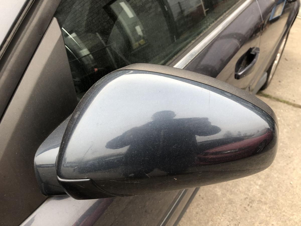 Opel Vectra C Caravan ab05 Au&szlig;enspiegel links R&uuml;ckspiegel elek 4XU Metroblau