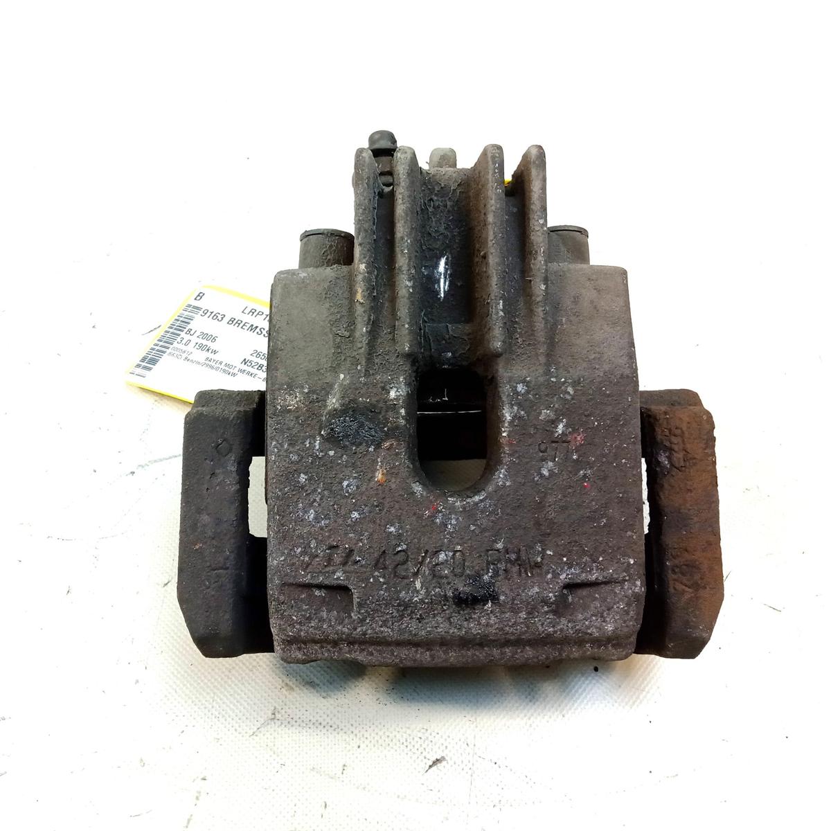 BMW 630i E63 E64 original Bremssattel Hinterachse links mit Tr&auml;ger Bj.2006