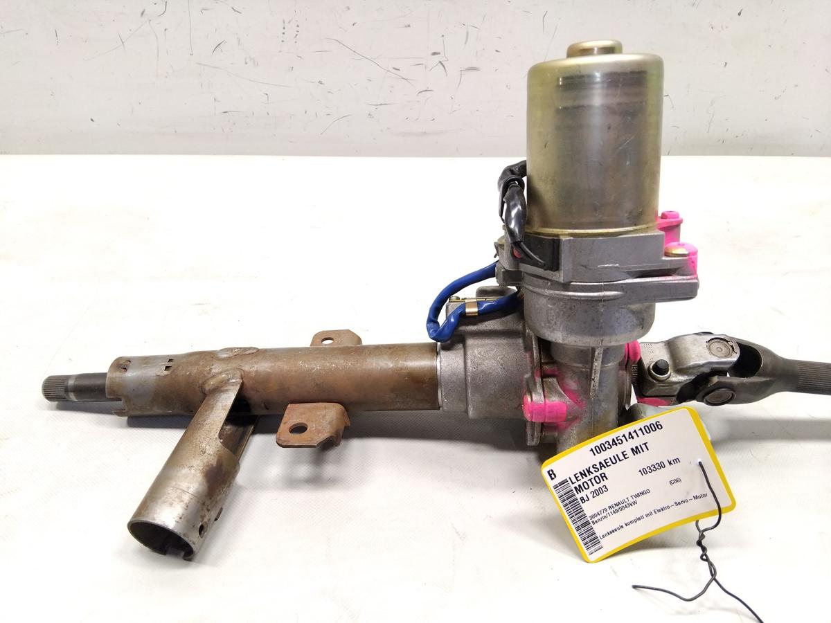 Renault Twingo C06 BJ2003 Lenksaeule mit Motor 7700419410 SMI 6900000148