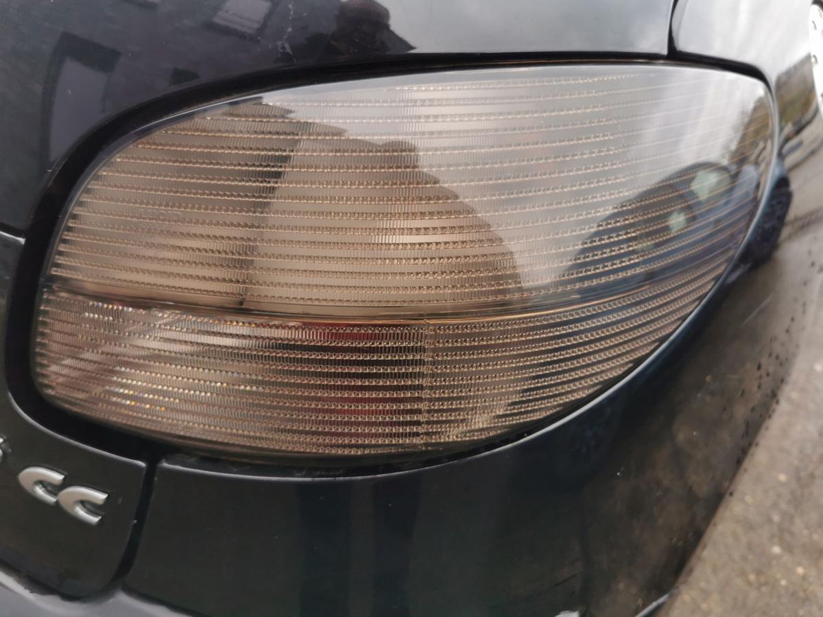Peugeot 206 CC Satz Rückleuchten Schlussleuchten hinten links rechts LUCID grau