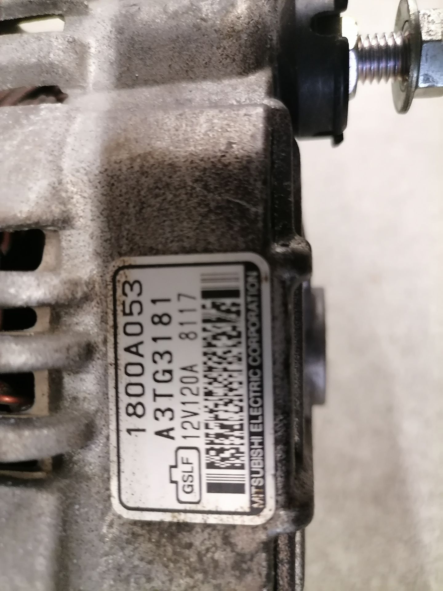 Mitsubishi Lancer 8 Lichtmaschine 120A Generator A3TG3181 BJ07-17