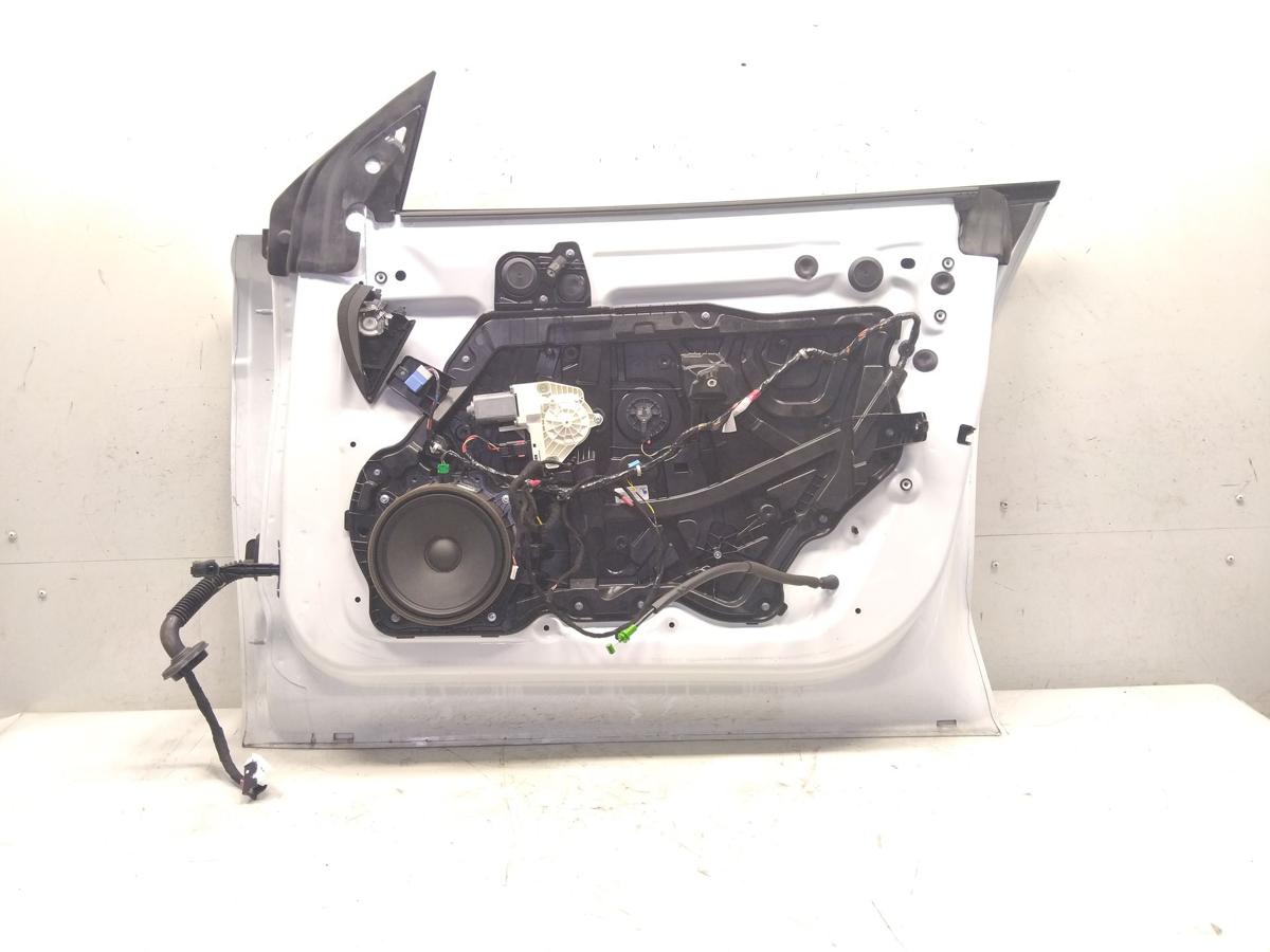 Tesla Model Y original T&uuml;r vorn rechts Beifahrert&uuml;r wei&szlig;metallic PPSW BJ2023